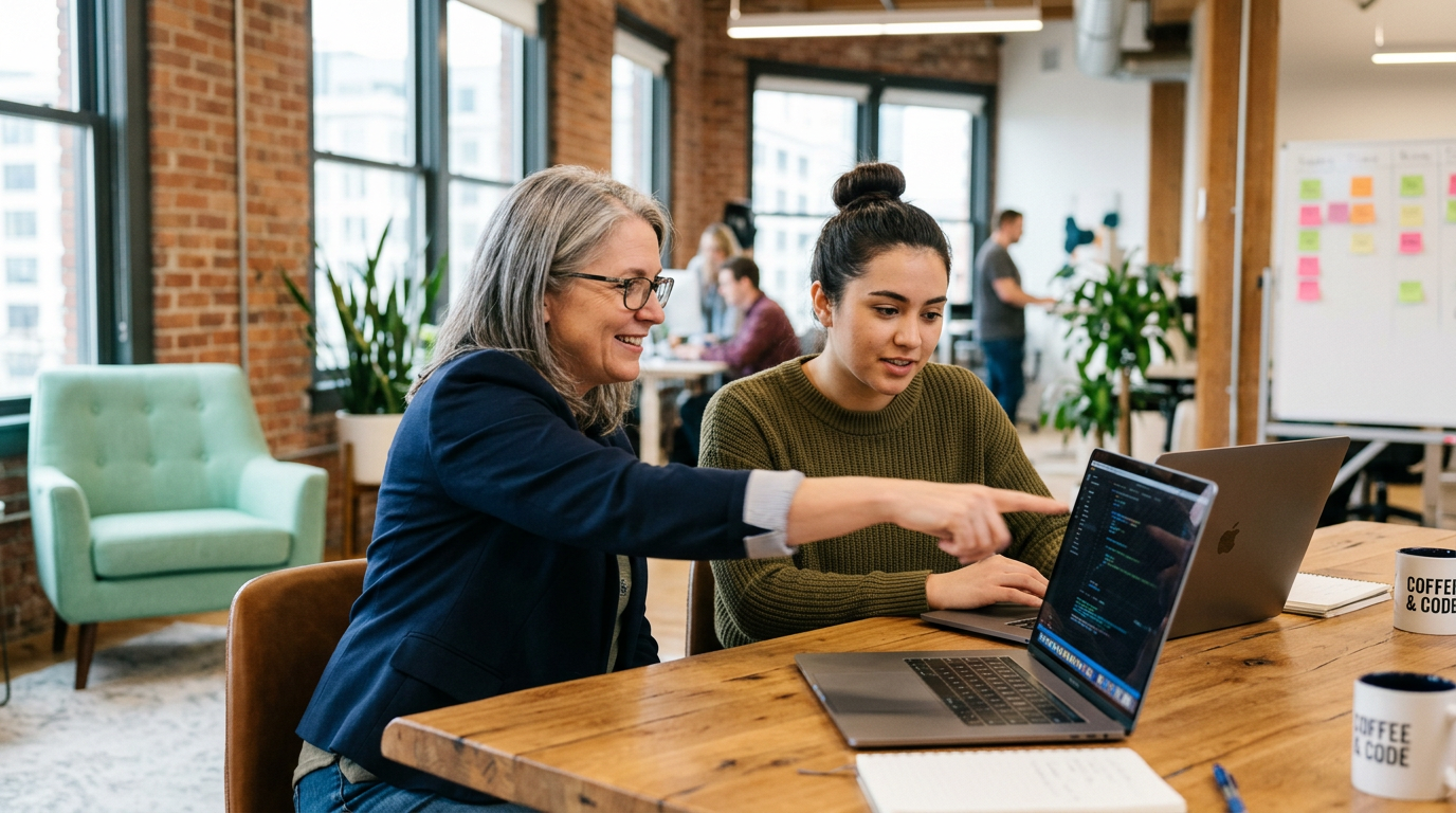 Illustration for IT Project Internship (Code + Reviews)